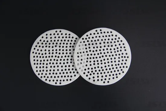 PTFE Perforated Thin Circular Plate/Corrosion Strainer